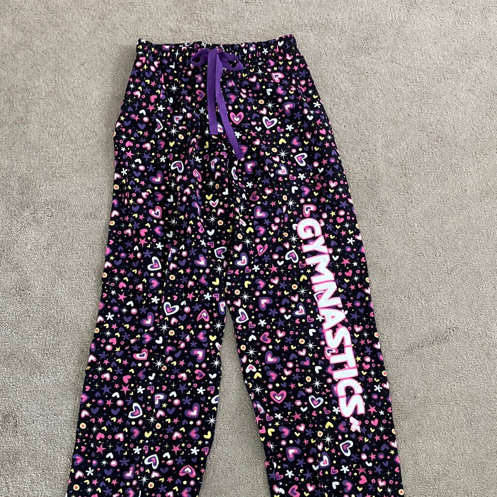 Gymnastics Pants - Purple and Pink